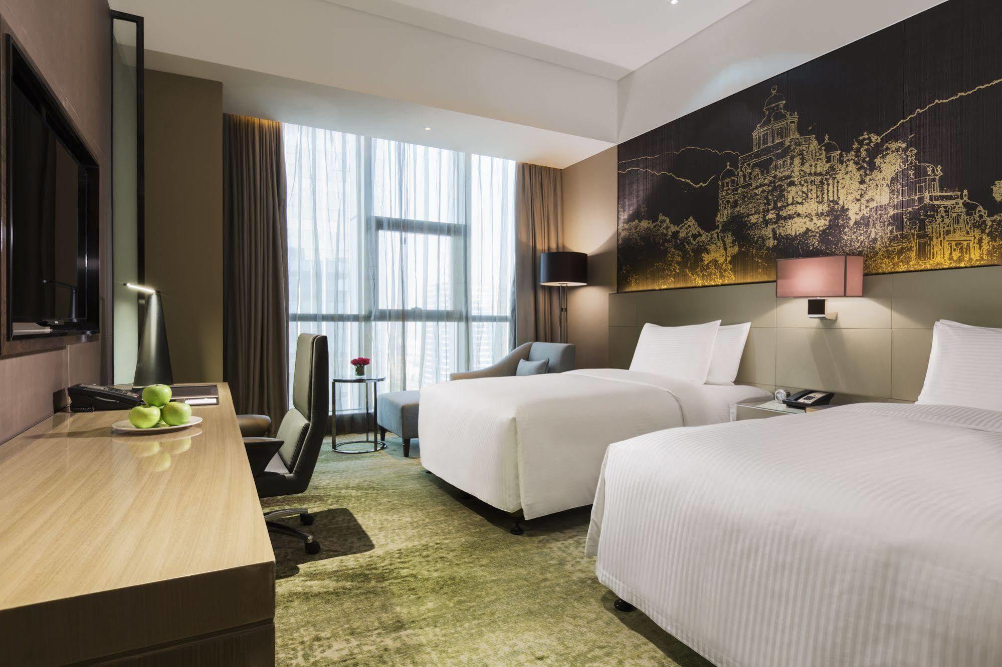 Hotel Wanda Realm Ťiang-men Exteriér fotografie